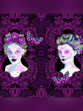 Tula Pink “Possessed “-de La Luna Halloween collection 2010